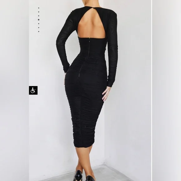 MISTRESS ROCKS BLACK DRESS - Picture 12 of 14